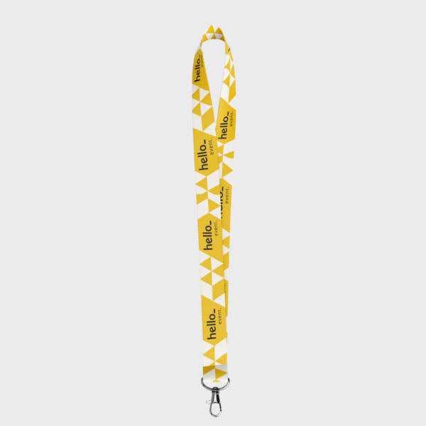 Keycord met metalen haak | Dubbelzijdig full colour