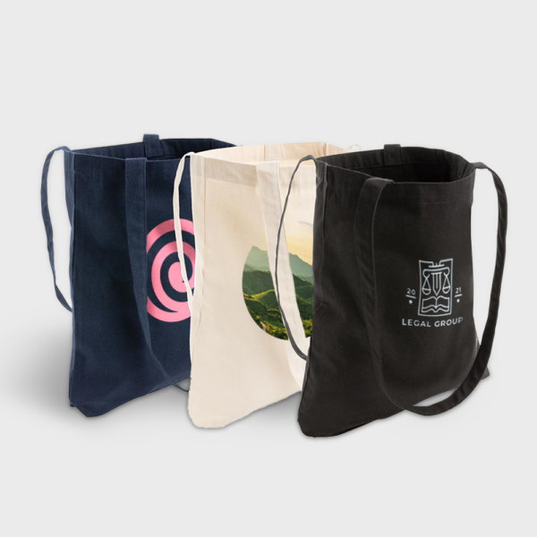 Premium gerecyclede katoenen tassen