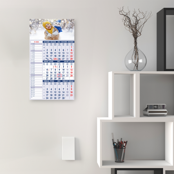 3 Maandskalender memo