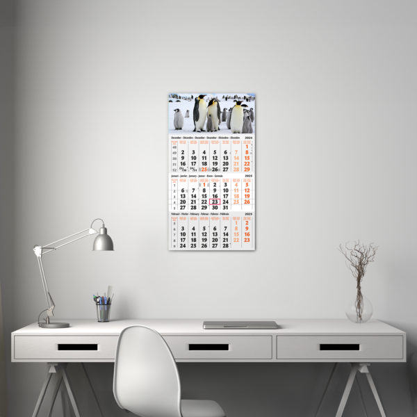 3 Maandskalender standaard