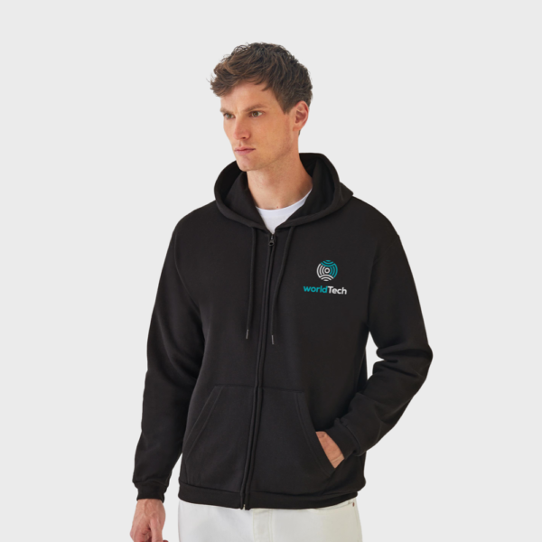 B&C | Volledige Rits 50/50 Lichtgewicht Hoodie
