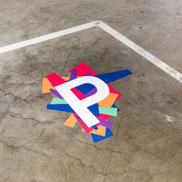 Vloersticker