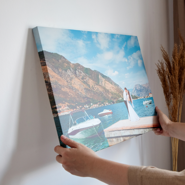Foto op canvas