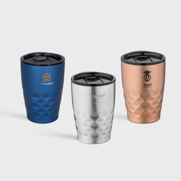 Geo koper vacuüm geïsoleerde beker | 350 ml