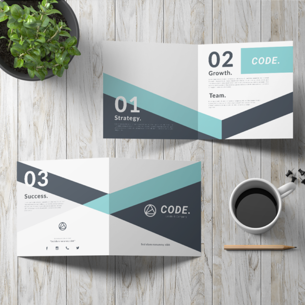 Enkelvouw folders - Afbeelding 4