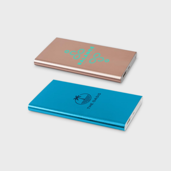 Aluminium lichtgewicht powerbank