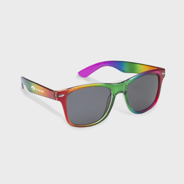 Regenboog zonnebril