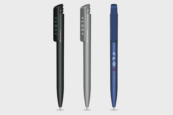 Senator Matte gerecyclede pen