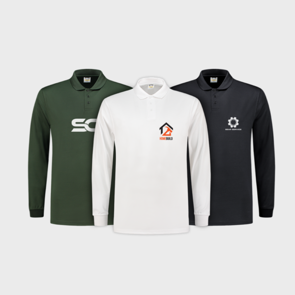 Tricorp polo met lange mouwen en UV-bescherming